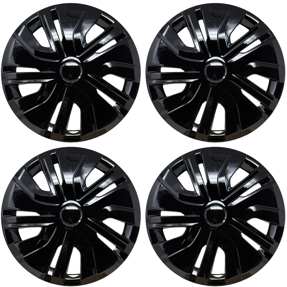 NUEVO Juego de tapacubos para Mitsubishi Mirage 2017-2024 negro 14 pulgadas segundos de fábrica Foto 1 de 4