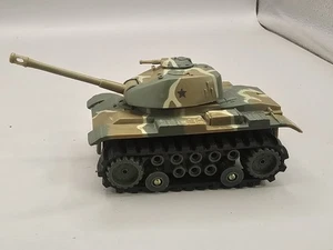 Vintage Schaper Stomper 4x4 Military Light Camo Tank - NOT WORKING AS IS - Picture 1 of 8