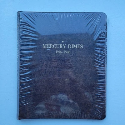 NEW/OLD STOCK Harco Coin Master Album Mercury Dimes 1916-1945  - Image 1 of 3