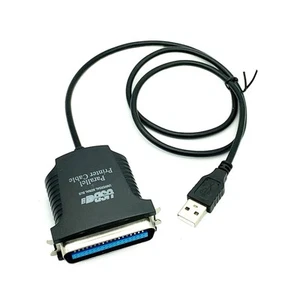 USB To Parallel 1284 Printer Cable 36pin USB Port  IEEE Adapter Adaptor Cable  - Picture 1 of 4