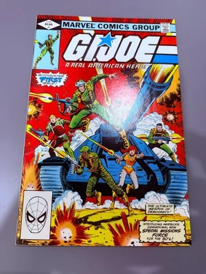G.I.Joe : A Real American Hero # 1 1982 NM+ 9.6-9.8 Marvel  SNAKE EYES 1st Print - Image 1 of 4
