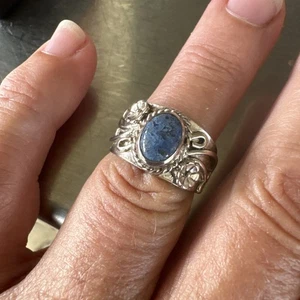 Vintage Southwestern Carolyn Pollack Lapislazuli Sterlingsilber Ring Größe 6 - Bild 1 von 7
