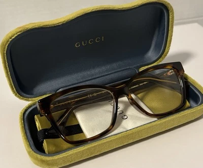 Óculos femininos Gucci tartaruga - Imagem 1 de 4