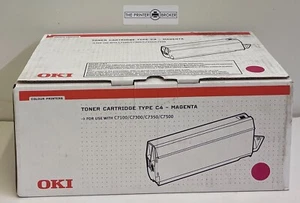 Cartucho de tóner magenta genuino OKI tipo C4 41963006 - Imagen 1 de 10