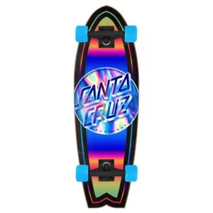 Santa Cruz 8.8" Iridescent Dot Shark Cruzer Complete Skateboard Bullet Trucks - Picture 1 of 1