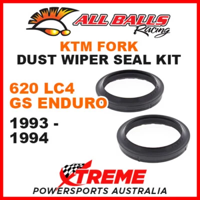 All Balls 57-106 KTM 620 LC4 GS Enduro 620cc 1993-1994 Fork Dust Wiper Seal Kit Foto 1 de 2