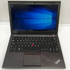 Lenovo ThinkPad X250 Intel Core i5-5300U Cpu @ 2.3GHz 4Gb RAM 256SSD Win 10 - Picture 1 of 2