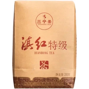 2024 SAN NING DIAN HONG TEA Yunnan DianHong Tea Premium Gongfu Black Tea 300g - Picture 1 of 10