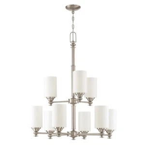 Craftmade Dardyn 9 Light Chandelier, Brushed Polished Nickel - 49829-BNK - Picture 1 of 1