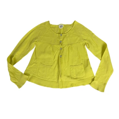 Мини Boden открытый передний желтый кардиган 9-10 лет - Изображение 1 из 4