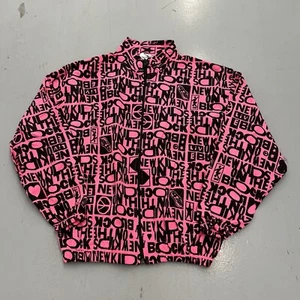 Vintage Winterland 90s New Kids On The Block NKOTB Zip Up Jacket Adult Sz Small - Picture 1 of 13