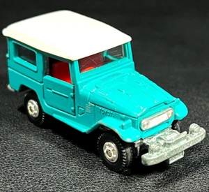 Tomica Tomy No2 Toyota Land Cruiser Blue Diecast 4X4 Desk Nice! Man Cave - Picture 1 of 12