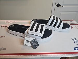 Adidas Sandals Mens 13 Superstar 3G Slides White Adjustable Open Toe G61951