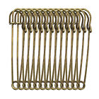30Pcs Safety Pins Large Electroplating Pins Heavy Duty Stainless Steel Needles