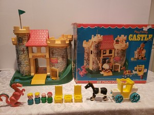 fisher price castle ebay
