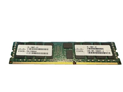 CISCO SAMSUNG 8GB 2RX4 PC3L-12800R UCS-MR-1X082RY-A 15-13637-01 UCS - Image 1 of 3