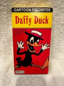 Cartoon Favorites Daffy Duck (VHS) 4 cartoons USED - Picture 1 of 3