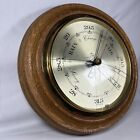 Vintage Round Barometer Damaged For Repairs