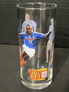 N9134 Glass Coca-Cola Team France Football 98 Desailly ,Deschamps & Thuram - Picture 1 of 9
