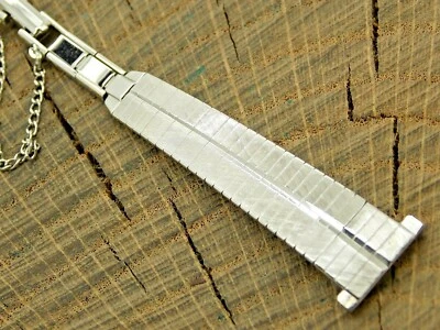 Correa de reloj vintage JB Champion EE. UU. NOS sin usar cierre de mariposa relleno de oro 14 mm Foto 1 de 4