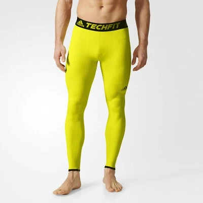 ADIDAS TECHFIT HERO HEAT MEN'S TRAINING TIGHTS Style AY3768 MSRP $85 - Image 1 of 4