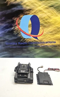 Icom IC-F121 50 Watt 136-174 MHz VHF Two Way Radio w Gamber Johnson Dock - Image 1 of 4