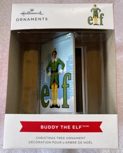 Hallmark 2021 ELF VCR VHS Tape Movie Box Christmas Tree Ornament New - Picture 1 of 3