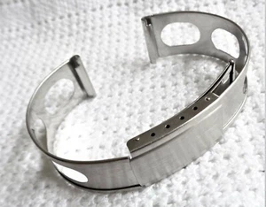 Brazalete Reloj Rally Hombre De Colección 18mm FS Muy Raro Nuevo Antiguo Stock Acero Inoxidable - Imagen 1 de 10