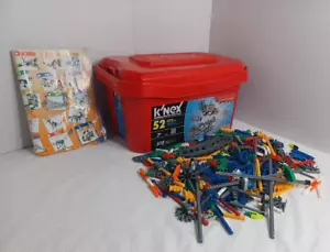 K'nex Knex gemischte Menge mit Box und Designhandbuch 2,7 Pfund - LESEN - Bild 1 von 11