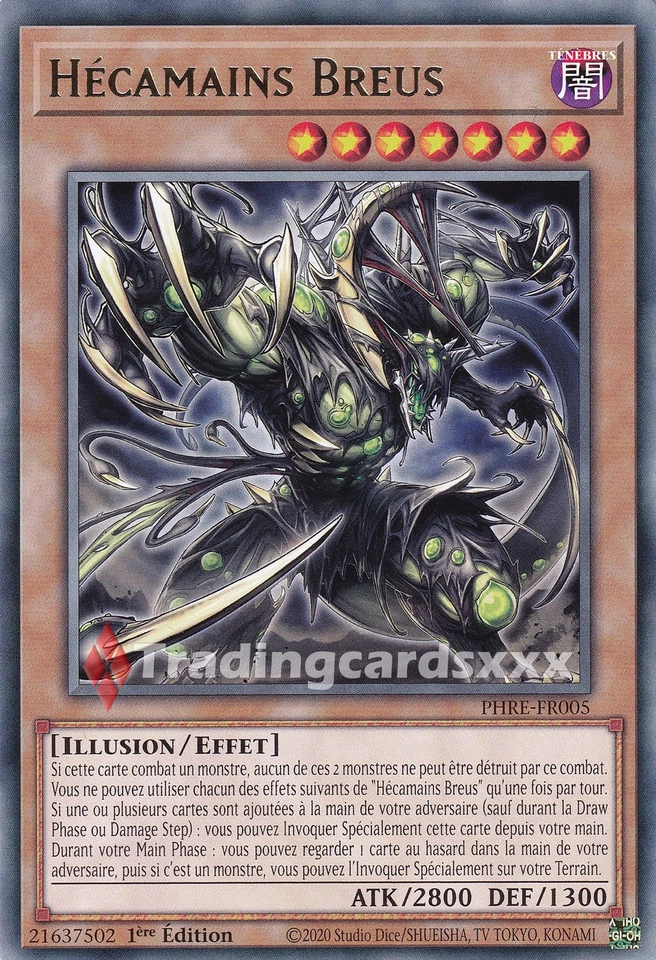 Yu-Gi-Oh! Hécamains Breus : R PHRE-FR005 - Photo 1/1