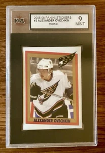 2005-06 PANINI STICKER #2 Alexander Ovechkin ROOKIE - KSA 9 MINT - Bild 1 von 2