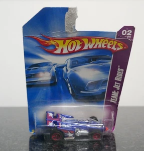 2008 Hot Wheels #122 Team: Jet Rides 2/4 SHADOW JET Blue - Bild 1 von 6