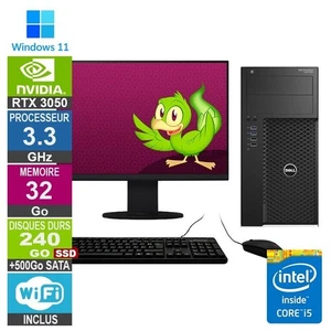 PC Gamer LPG-3620 i5-6400 3.30GHz 32Go/240Go SSD + 500Go/RTX 3050/22" - Photo 1/1