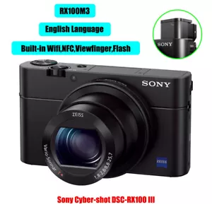 Sony Cyber-shot DSC-RX100 III 20.2MP Digital Camera 2.9 x Optical Zoom - 95% New - Picture 1 of 16