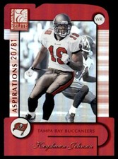 2001 Donruss Elite Aspirations Keyshawn Johnson /81 Buccaneers #88 *Noles2148*