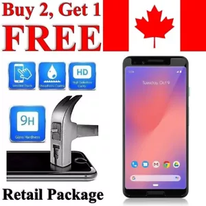 Premium Tempered Glass Screen Protector for Google Pixel 3 / 3 XL / 3a / 3a XL - Picture 1 of 4