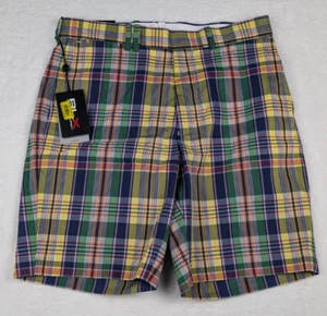 Pantalones Cortos Chinos RLX Ralph Lauren Golf a Cuadros Para Hombre Talla 30 Multicolor $98.50 Nuevos con Etiquetas - Imagen 1 de 11