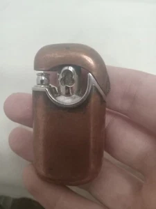 Weird Lighter: Fieree Tiger Eagle Windproof Butane Lighter Copper Reproduction - Picture 1 of 4