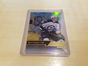2016-2017 Fleer Showcase - Kyle Connor Rookie card ROW 0 SEAT 22 winnipeg jets