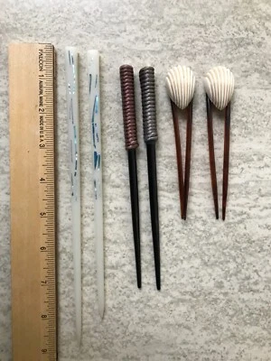 LOTE VINTAGE ACCESORIOS PARA EL CABELLO CAREY ESTRÁS MADERA BAQUELITA ANTIGUA ACCESORIOS Foto 1 de 4