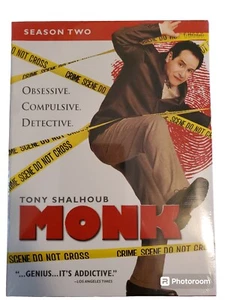 MONK - The Complete Second 2 Two Season DVD NEW/SEALED - Picture 1 of 2