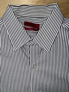 Herren Alfani Button Down Langarm Hemd gestreift - Bild 1 von 8