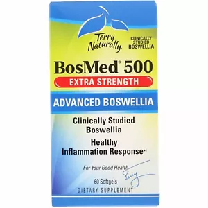 EuroPharma, Terry Naturally, BosMed 500, Extra Strength, Advanced Boswellia, 500 - Picture 1 of 2