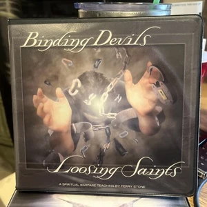 Perry Stone binding Devils loosing Saints spiritual warfare two CD audiobook - Picture 1 of 2