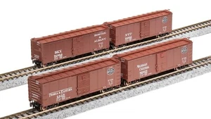 BROADWAY LIMITED 7271 NYC 40' Steel Boxcar Variety Set B (1930's 4-Pack) - Picture 1 of 16