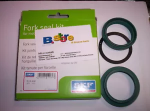 KIT PARAOLIO PARAPOLVERE FORCELLA SKF SHOWA 43 mm VERDE - Imagen 1 de 1