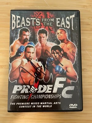 PRIDE FC - Bestia del Este ANTONIO RODRGIO NOGUEIRA DVD Autografiado Foto 1 de 2