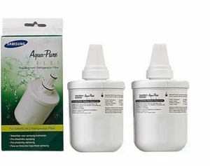 2x Samsung Aqua-Pure Plus DA29-00003F (HAFIN1/EXP) Fridge Water Filter - Picture 1 of 6
