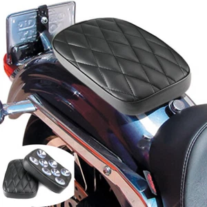 Asiento de pasajero trasero EE. UU. almohadilla Pillion 8 Succión para Harley Dyna XL Sportster Bobber - Imagen 1 de 12