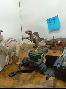 Jurassic Park Kenner Juguetes Con Jeep Buen Estado - Imagen 1 de 12